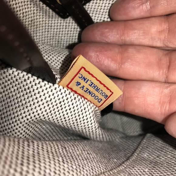 Dooney & Bourke Croc Embossed Leather Logo Lk Hobo - Picture 4 of 7